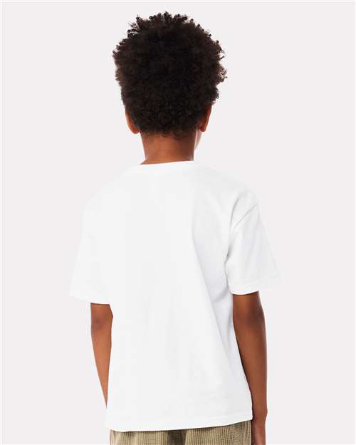 BELLA + CANVAS 3010Y - Youth 6 oz. Heavyweight Tee - White