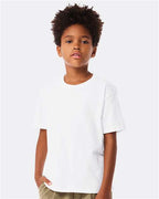 BELLA + CANVAS 3010Y - Youth 6 oz. Heavyweight Tee - White