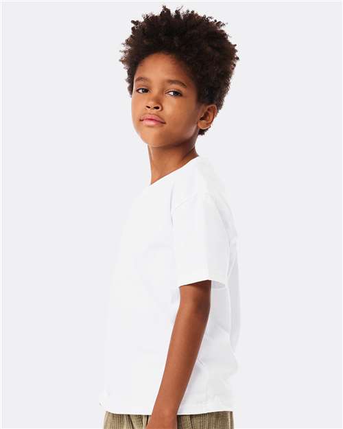 BELLA + CANVAS 3010Y - Youth 6 oz. Heavyweight Tee - White
