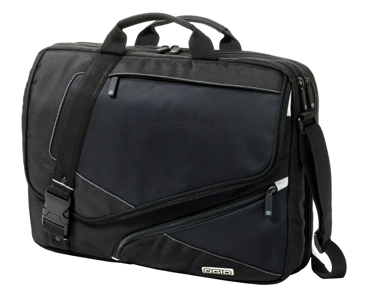 OGIO&reg; - Voyager Messenger - 117023 Black/ Petrol