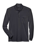 CORE365 88192P - Men's Pinnacle Performance Long Sleeve Piqué Polo with Pocket CORE365