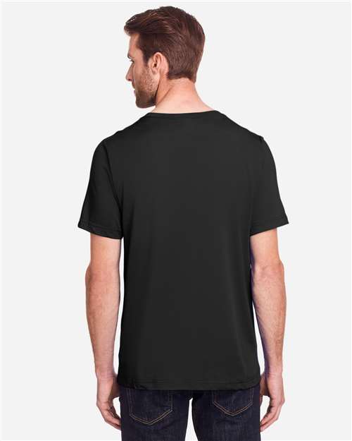 CORE365 CE111 - Unisex Fusion ChromaSoftTM Performance T-Shirt - Black