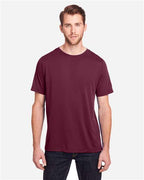 CORE365 CE111 - Unisex Fusion ChromaSoftTM Performance T-Shirt - Burgundy