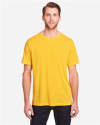 CORE365 CE111 - Unisex Fusion ChromaSoftTM Performance T-Shirt - Campus Gold