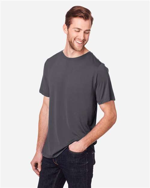 CORE365 CE111 - Unisex Fusion ChromaSoftTM Performance T-Shirt - Carbon