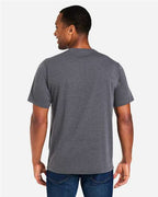 CORE365 CE111 - Unisex Fusion ChromaSoftTM Performance T-Shirt - Carbon Heather