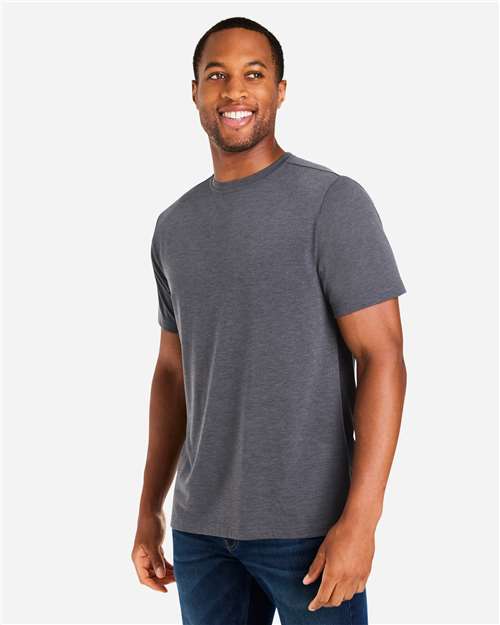 CORE365 CE111 - Unisex Fusion ChromaSoftTM Performance T-Shirt - Carbon Heather