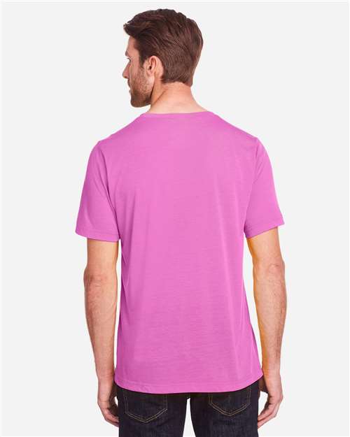 CORE365 CE111 - Unisex Fusion ChromaSoftTM Performance T-Shirt - Charity Pink