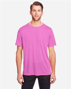 CORE365 CE111 - Unisex Fusion ChromaSoftTM Performance T-Shirt - Charity Pink