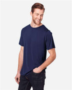 CORE365 CE111 - Unisex Fusion ChromaSoftTM Performance T-Shirt - Classic Navy