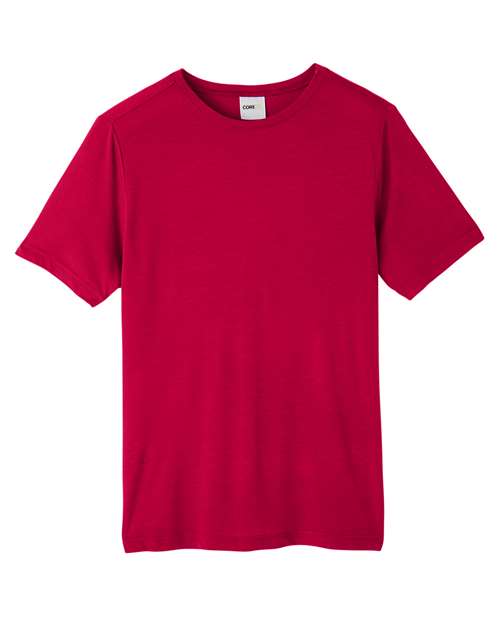 CORE365 CE111 - Unisex Fusion ChromaSoftTM Performance T-Shirt - Classic Red