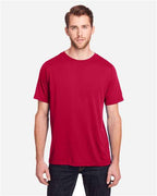 CORE365 CE111 - Unisex Fusion ChromaSoftTM Performance T-Shirt - Classic Red