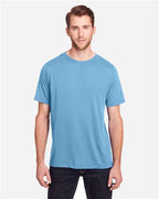 CORE365 CE111 - Unisex Fusion ChromaSoftTM Performance T-Shirt - Columbia Blue
