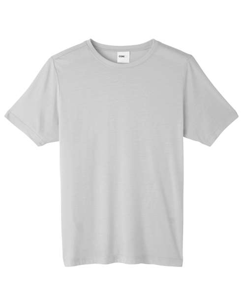CORE365 CE111 - Unisex Fusion ChromaSoftTM Performance T-Shirt - Platinum