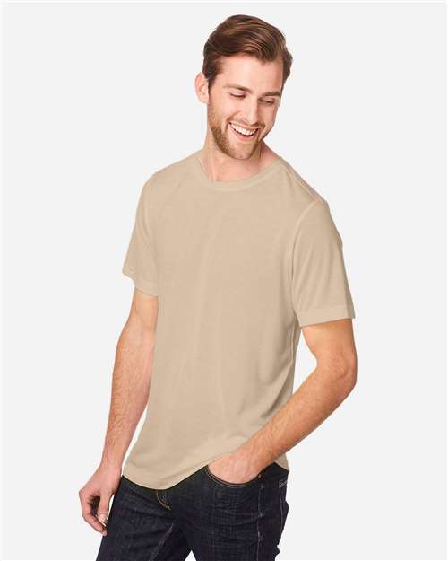 CORE365 CE111 - Unisex Fusion ChromaSoftTM Performance T-Shirt - Stone