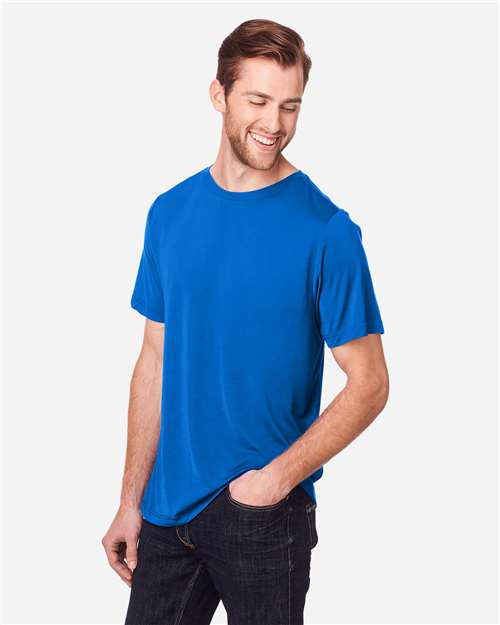 CORE365 CE111 - Unisex Fusion ChromaSoftTM Performance T-Shirt - True Royal