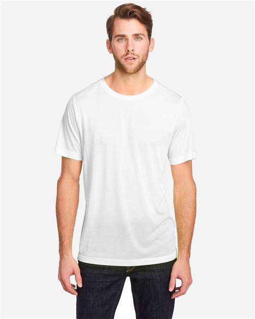 CORE365 CE111 - Unisex Fusion ChromaSoftTM Performance T-Shirt - White