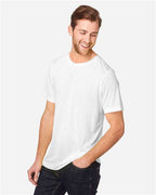 CORE365 CE111 - Unisex Fusion ChromaSoftTM Performance T-Shirt - White