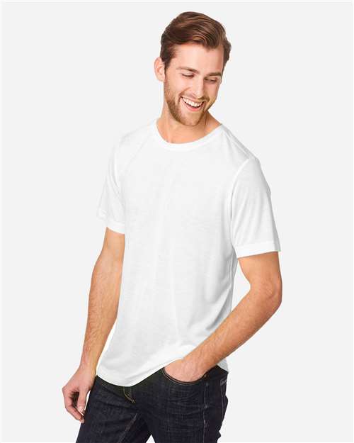 CORE365 CE111 - Unisex Fusion ChromaSoftTM Performance T-Shirt - White