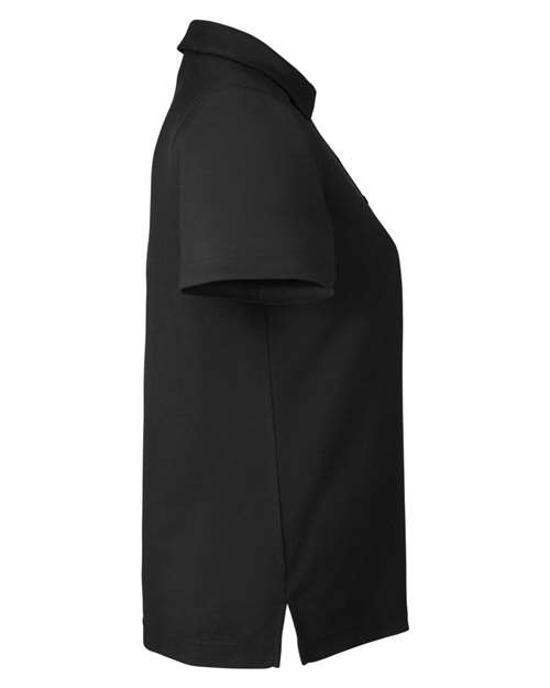 CORE365 CE112W - Women's Fusion ChromaSoftTM Pique Polo - Black