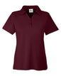 CORE365 CE112W - Women's Fusion ChromaSoftTM Pique Polo - Burgundy