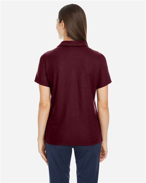 CORE365 CE112W - Women's Fusion ChromaSoftTM Pique Polo - Burgundy