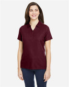 CORE365 CE112W - Women's Fusion ChromaSoftTM Pique Polo - Burgundy
