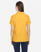 CORE365 CE112W - Women's Fusion ChromaSoftTM Pique Polo - Campus Gold