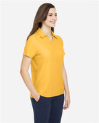 CORE365 CE112W - Women's Fusion ChromaSoftTM Pique Polo - Campus Gold