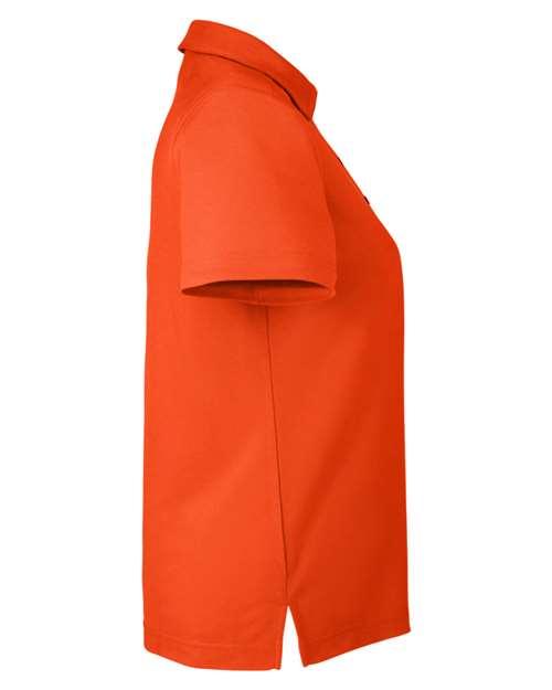 CORE365 CE112W - Women's Fusion ChromaSoftTM Pique Polo - Campus Orange