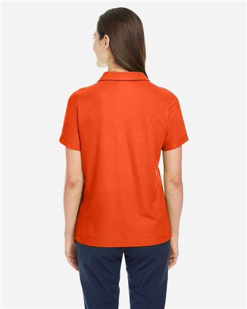 CORE365 CE112W - Women's Fusion ChromaSoftTM Pique Polo - Campus Orange