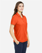 CORE365 CE112W - Women's Fusion ChromaSoftTM Pique Polo - Campus Orange