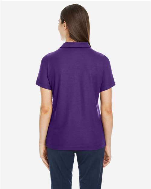 CORE365 CE112W - Women's Fusion ChromaSoftTM Pique Polo - Campus Purple