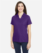 CORE365 CE112W - Women's Fusion ChromaSoftTM Pique Polo - Campus Purple