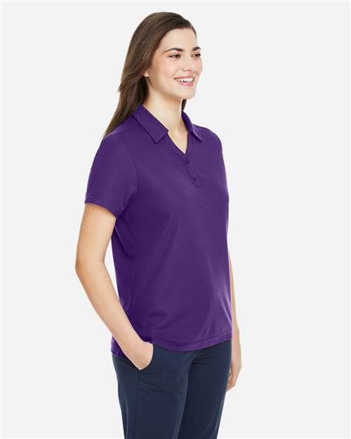 CORE365 CE112W - Women's Fusion ChromaSoftTM Pique Polo - Campus Purple