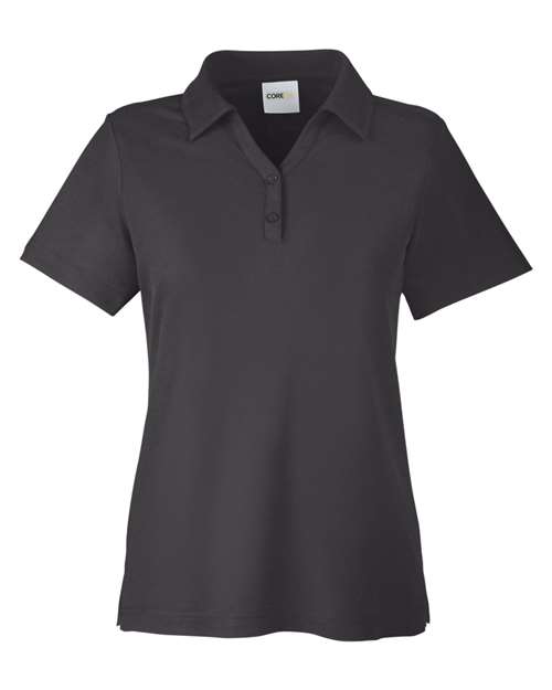 CORE365 CE112W - Women's Fusion ChromaSoftTM Pique Polo - Carbon