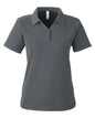 CORE365 CE112W - Women's Fusion ChromaSoftTM Pique Polo - Carbon Heather