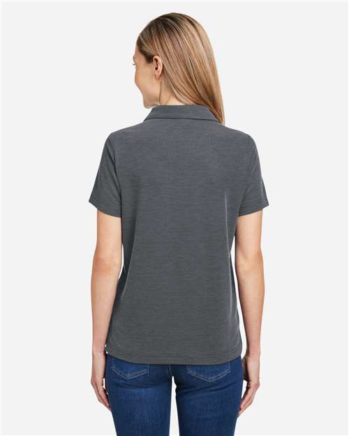 CORE365 CE112W - Women's Fusion ChromaSoftTM Pique Polo - Carbon Heather