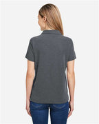 CORE365 CE112W - Women's Fusion ChromaSoftTM Pique Polo - Carbon Heather