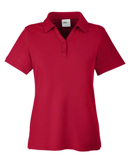 CORE365 CE112W - Women's Fusion ChromaSoftTM Pique Polo - Classic Red