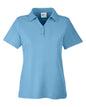 CORE365 CE112W - Women's Fusion ChromaSoftTM Pique Polo - Columbia Blue