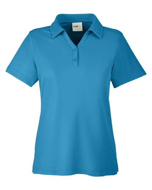CORE365 CE112W - Women's Fusion ChromaSoftTM Pique Polo - Electric Blue