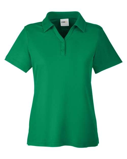 CORE365 CE112W - Women's Fusion ChromaSoftTM Pique Polo - Kelly Green