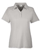 CORE365 CE112W - Women's Fusion ChromaSoftTM Pique Polo - Platinum