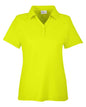 CORE365 CE112W - Women's Fusion ChromaSoftTM Pique Polo - Safety Yellow