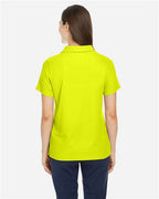 CORE365 CE112W - Women's Fusion ChromaSoftTM Pique Polo - Safety Yellow
