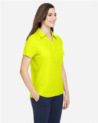 CORE365 CE112W - Women's Fusion ChromaSoftTM Pique Polo - Safety Yellow