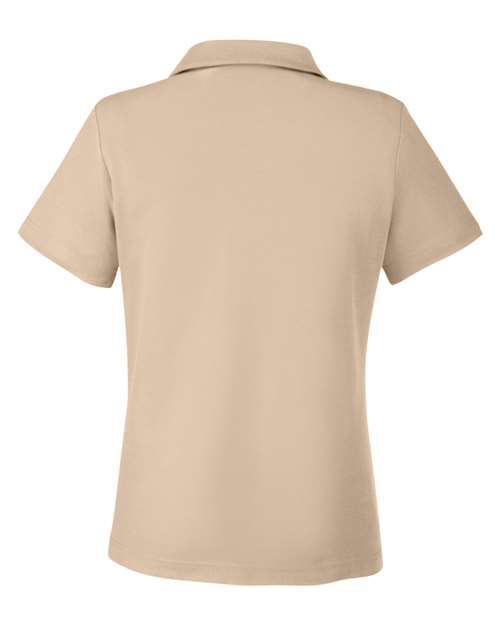 CORE365 CE112W - Women's Fusion ChromaSoftTM Pique Polo - Stone