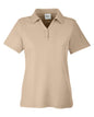 CORE365 CE112W - Women's Fusion ChromaSoftTM Pique Polo - Stone