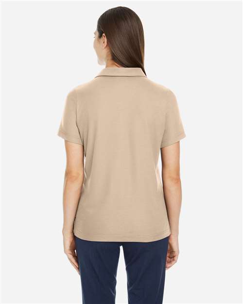 CORE365 CE112W - Women's Fusion ChromaSoftTM Pique Polo - Stone